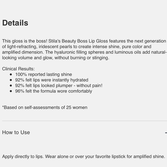 Stila Beauty Boss Lip Gloss - Picture 16 of 16